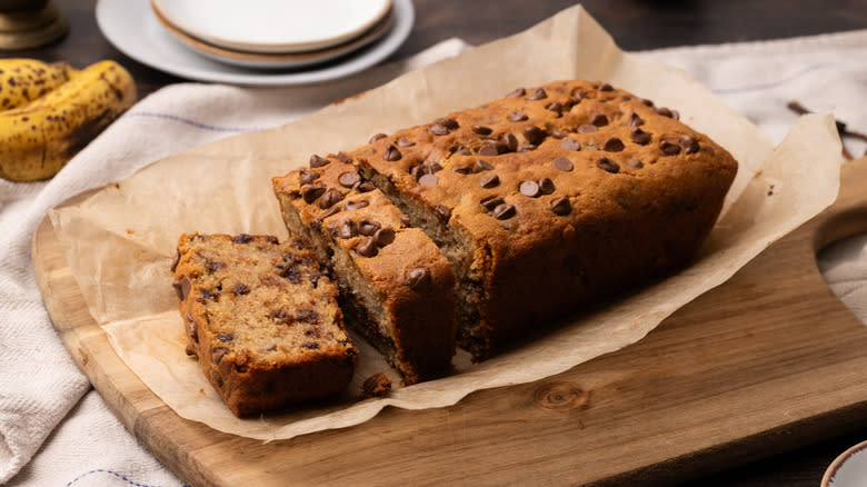 Chai Chocolate Chip Banana Bread