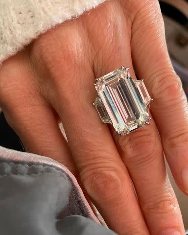 <p>Bethenny Frankel/Instagram</p> Bethenny Frankel's engagement ring