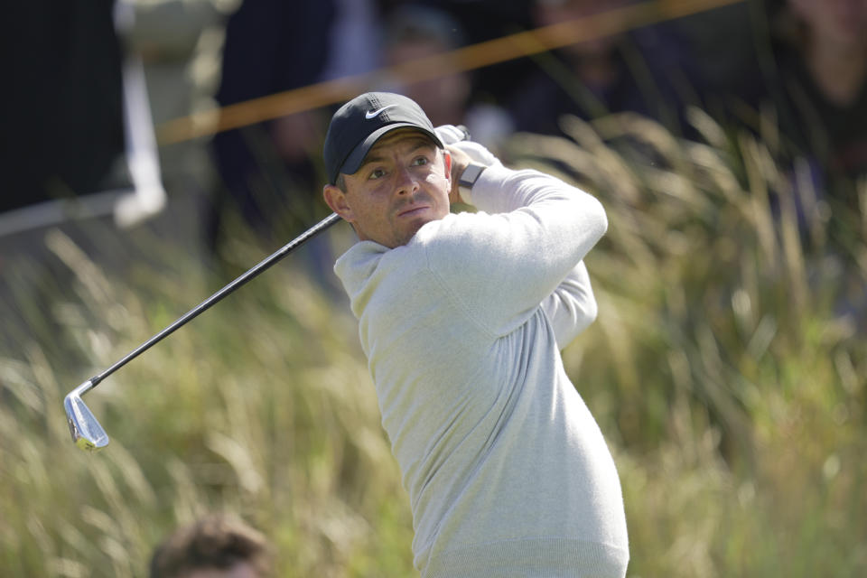 Northern Ireland&#39;s Rory McIlroy at the British Open