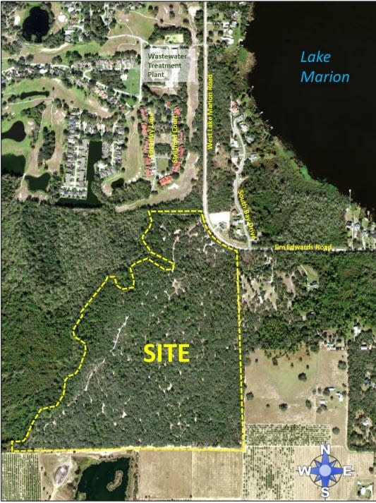 Site map for proposed Grenelefe Community Development District