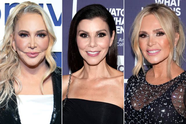 <p>Santiago Felipe/GettyCharles Sykes/Bravo via GettyCharles Sykes/Bravo via Getty</p> Shannon Beador, Heather Dubrow, Tamra Judge