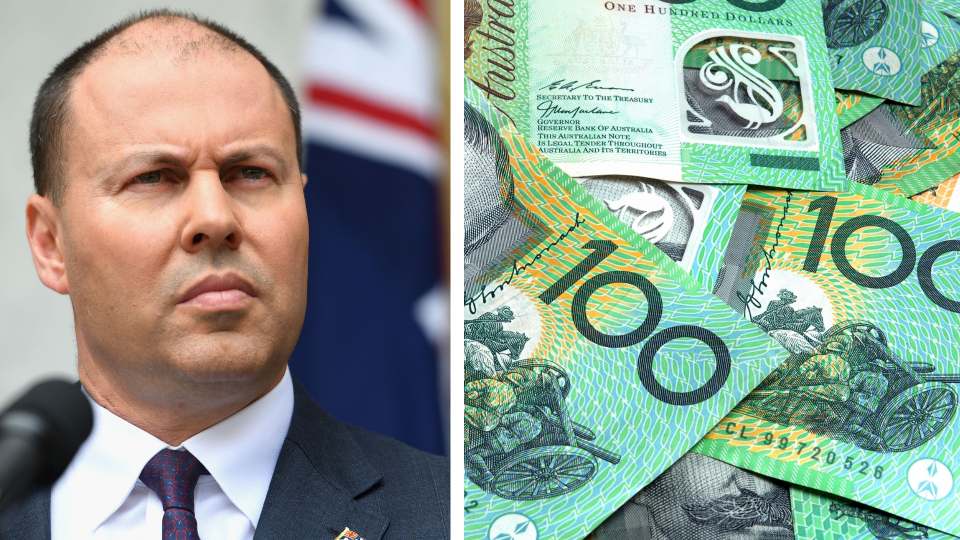 Treasurer Josh Frydenberg. Images: Getty