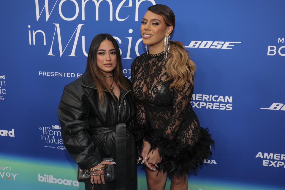 Ally Brooke and Dinah Jane at Billboard Women In Music 2024 held at YouTube Theater on March 6, 2024 in Inglewood, California.