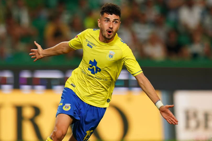 Rafa Mujica has been scoring regularly for Arouca in Portugal this season.