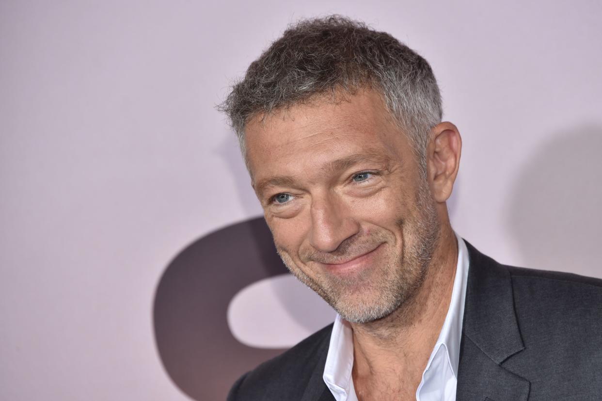 French actor Vincent Cassel arrives for the Los Angeles season three premiere of the HBO series 