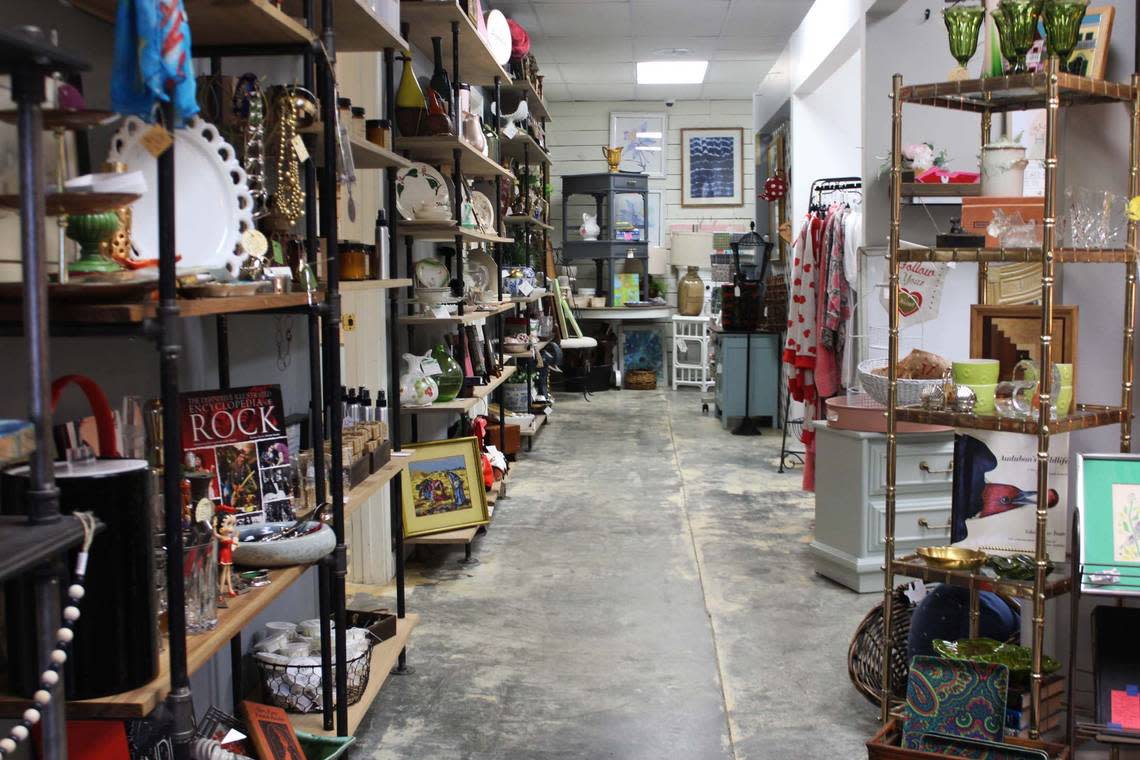 Antique mall Ivy House is pictured at its Elgin location. Ivy House houses more than 70 vendors that sell upcycled and handmade items.