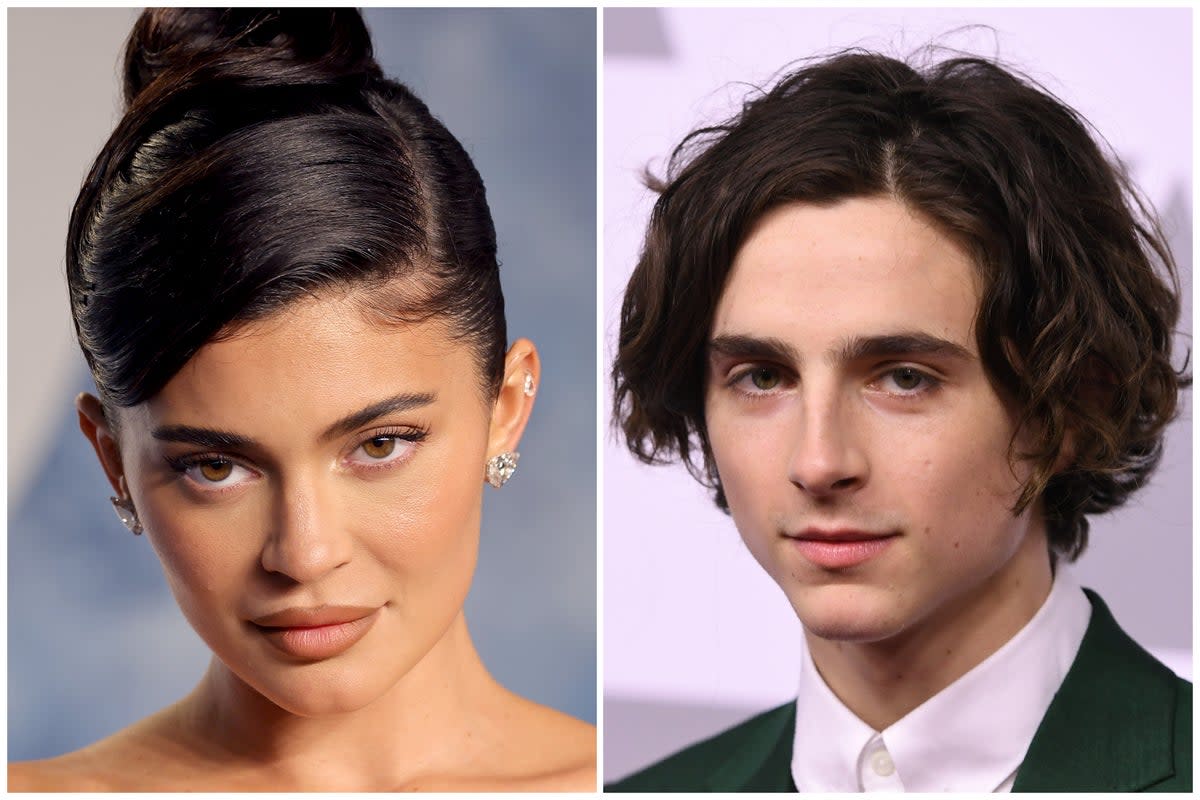 Kylie Jenner and Timothée Chalamet have reportedly been ‘hanging out’  (Getty)