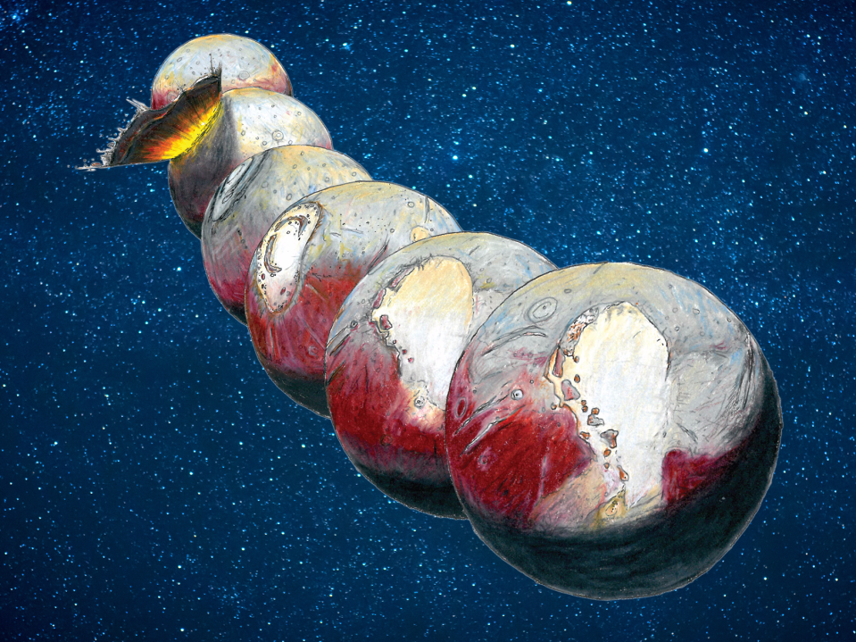 pluto asteroid impact nature james tuttle keane shutterstock business insider