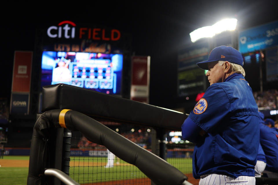 Buck Showalter帶領紐約大都會的第一季最終結果不盡如意。（Photo by Rob Tringali/MLB Photos via Getty Images）