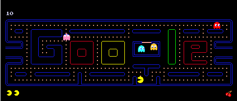 Google Revives Pac-Man and Other Arcade Doodles in Honor of 19th