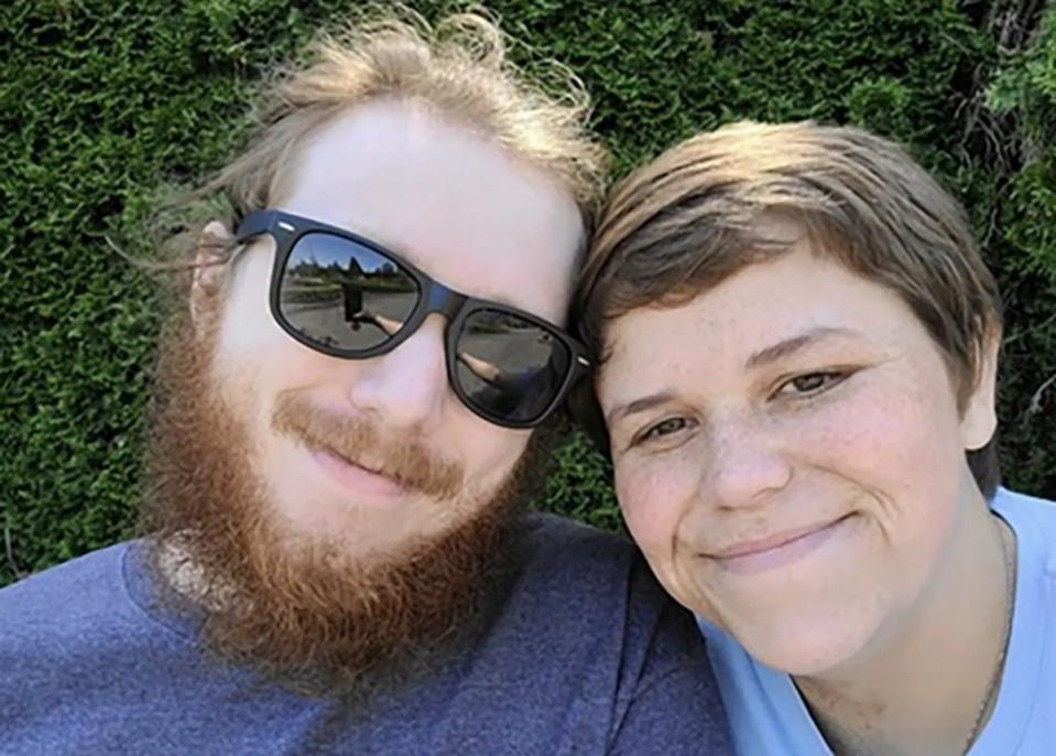 Travis, 26, and his wife Jamilyn Juetten, 24, were the victims of a knife attack in their home in 2021  (Marion County Sheriff's Office)