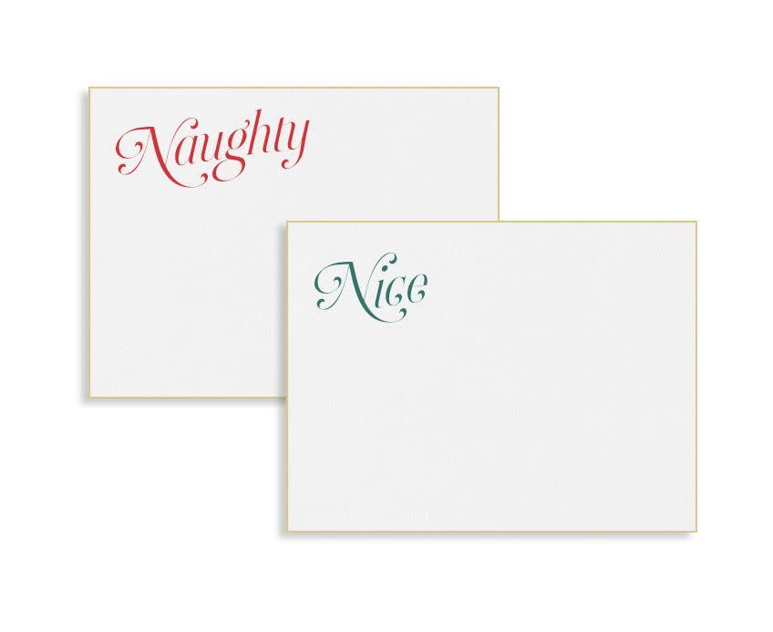 Santa's List Place Cards