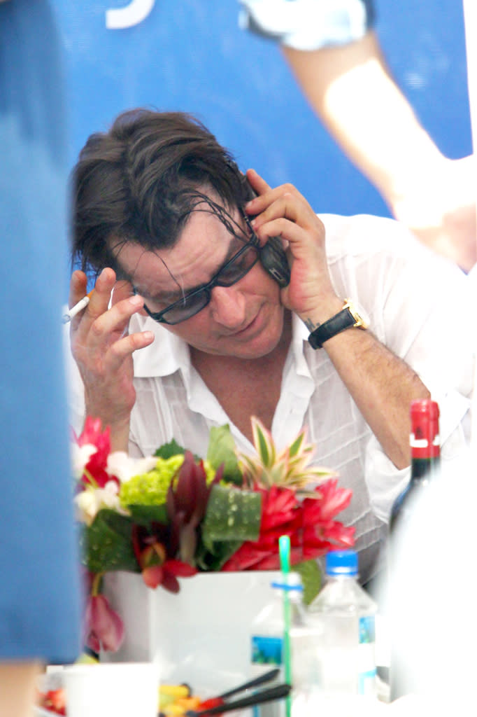 Charlie Sheen, Miami