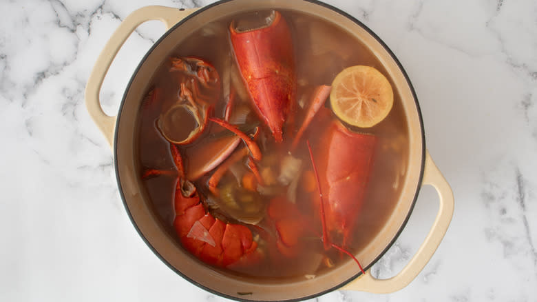 lobster broth