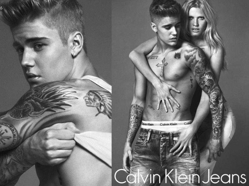 Justin Bieber Calvin Klein