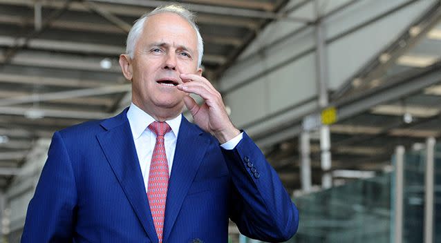 <span class="article-figure-source">Prime Minister Malcolm Turnbull announced 457 visa would be scrapped. Source: AAP</span>