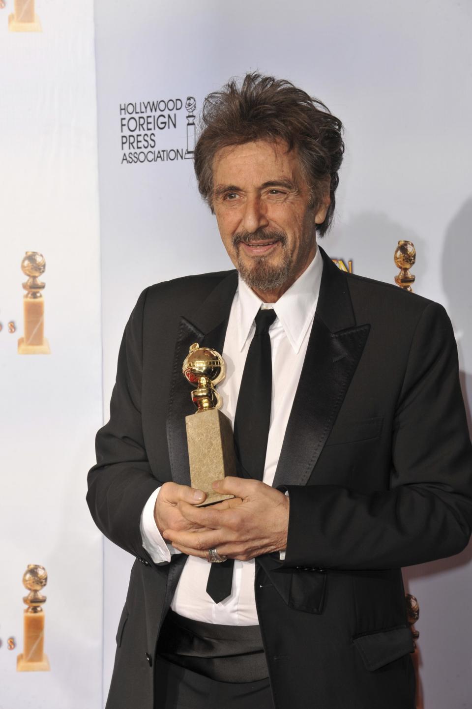 Al Pacino, 4 Golden Globes