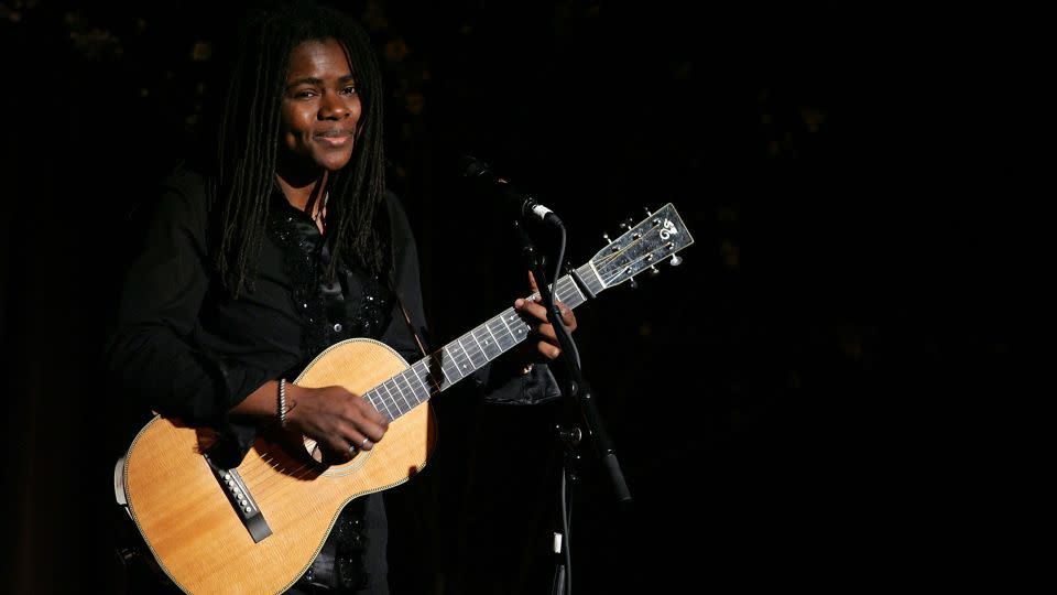 Singer-songwriter Tracy Chapman has gotten a new boost of appreciation from Combs' cover of "Fast Car," but larger conversations about race and privilege in the country music world have also surfaced. - Bryan Bedder/Getty Images