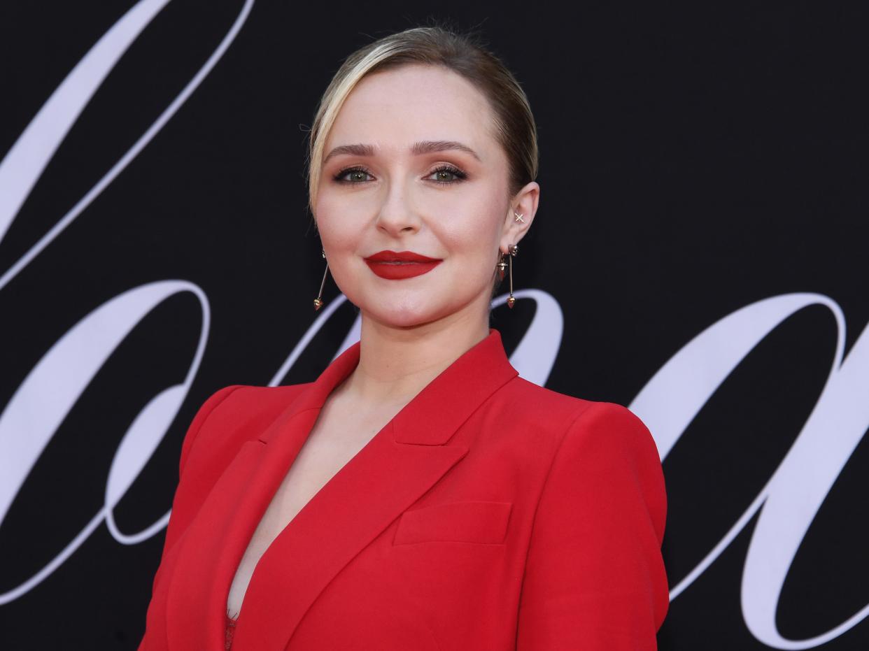 Hayden Panettiere at the  Los Angeles Premiere Of Netflix's New Film "Blonde" in September 2022.
