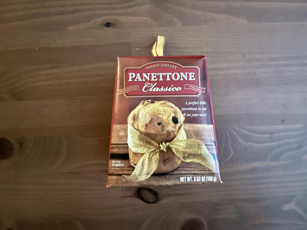 panettone from trader joe's