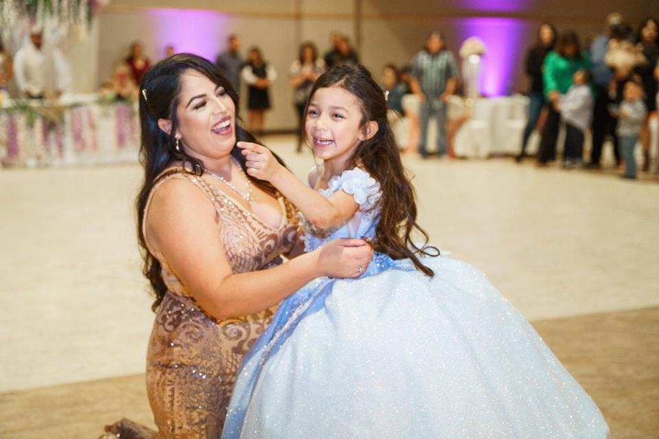 Khloe and mom, Natalie Salazar.