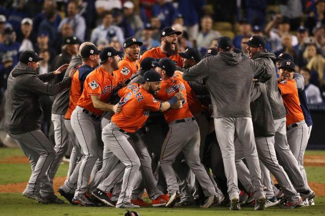 PHOTOS: Houston Astros win World Series in Game 7 over L.A. Dodgers