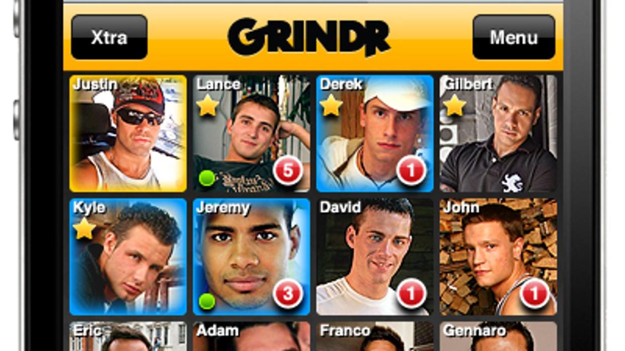 Mit der App Grindr besteht die Möglichkeit, sich gegenseitig per GPS zu orten und zu verabreden.