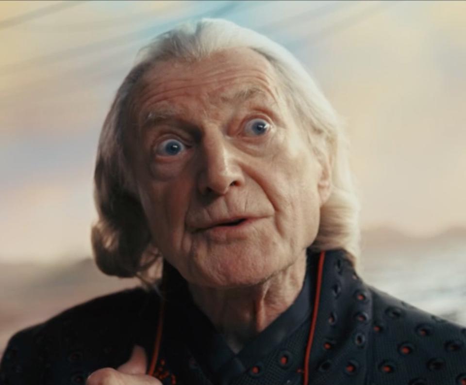 David Bradley appeared as first Doctor William Hartnell (BBC)