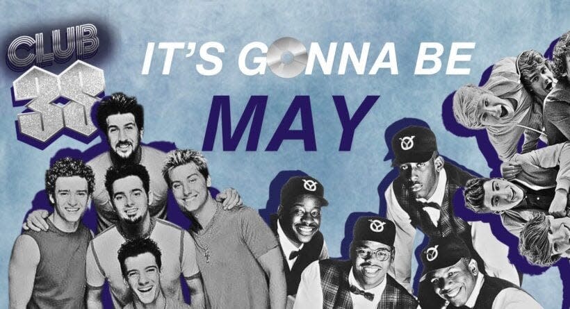 It’s Gonna Be May – a boy bands dance party will be held at 3S Artspace on Friday, May 3, 2024.