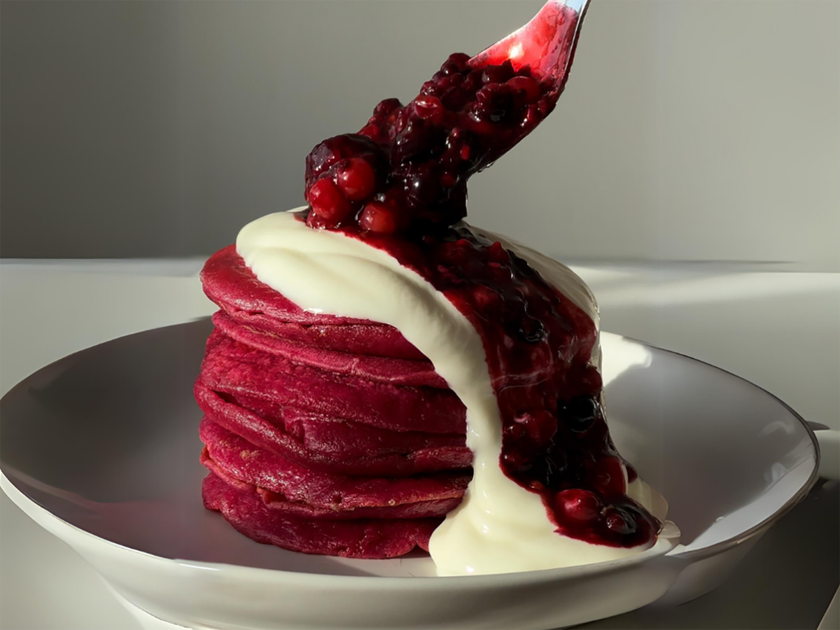 Bring the beetroot craze to pancake day (Cawston Press)