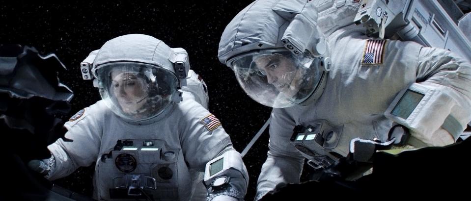 gravity sandra bullock george clooney