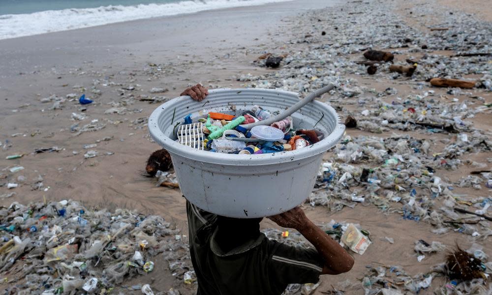 <span>Photograph: Agung Parameswara/Getty Images</span>