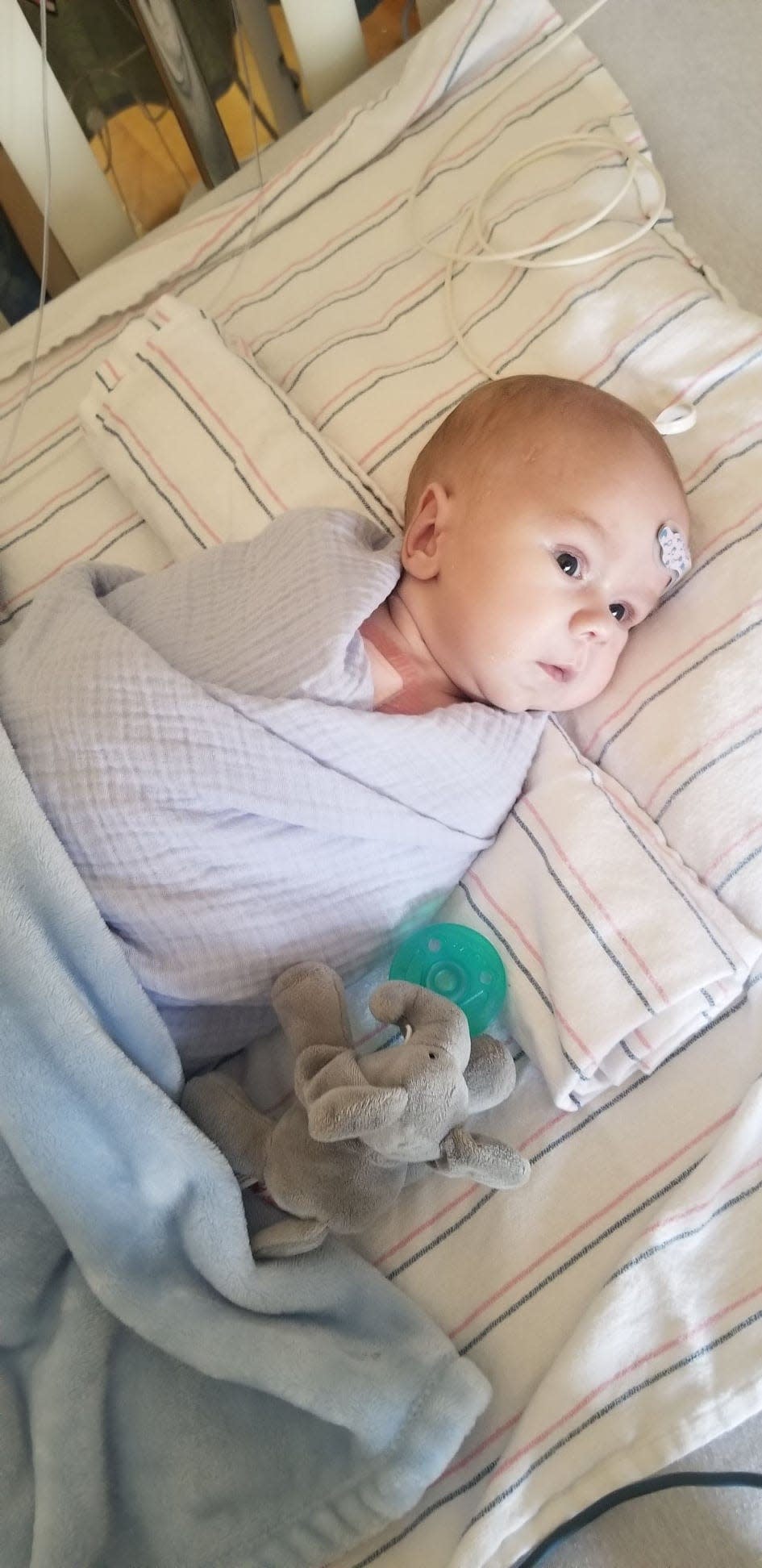Benjamin Nelsen, born in Tallahassee in August, is awaiting a heart transplant at Shands hospital in Gainesville.