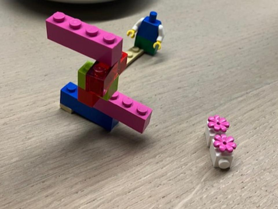 I attempt to visualise my procrastination through Lego
