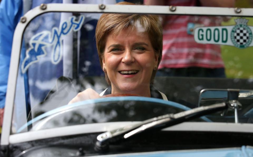 Sturgeon says she didn’t want to sit her driving test in case she failed - Andrew Milligan