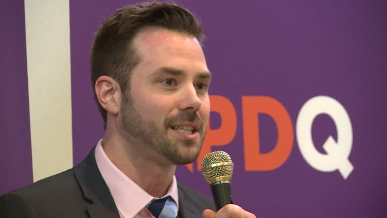 Provincial NDP elects Raphaël Fortin to lead party into fall election