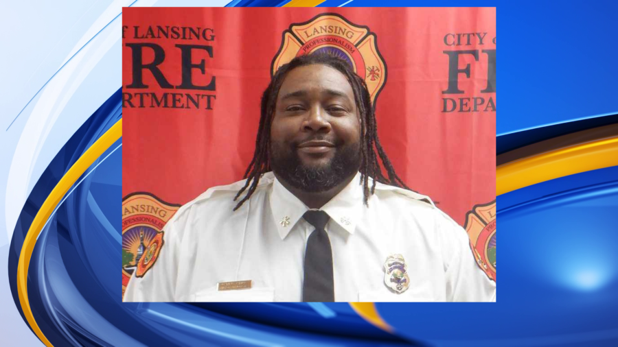 Jwan Randle, Lansing Fire Department Logistics Chief, has been placed on administrative leave pending the outcome of an internal investigation. (Photo Courtesy Lansing Fire Department)