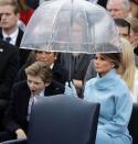 <p>Melania Trump wore a <a href="http://www.cosmopolitan.com/style-beauty/fashion/a8619496/ralph-lauren-dressed-melania-trump-for-the-inauguration/" rel="nofollow noopener" target="_blank" data-ylk="slk:Ralph Lauren suit on Inauguration Day;elm:context_link;itc:0;sec:content-canvas" class="link ">Ralph Lauren suit on Inauguration Day</a>, after other <a href="http://www.marieclaire.com/fashion/news/g4254/designers-who-wont-dress-melania-trump/" rel="nofollow noopener" target="_blank" data-ylk="slk:designers made it clear;elm:context_link;itc:0;sec:content-canvas" class="link ">designers made it clear</a> they would not dress her.</p>