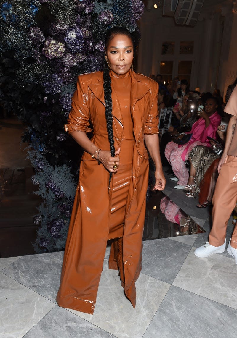 Janet Jackson at the Christian Siriano Spring 2024 Ready To Wear Fashion Show at the Pierre Hotel on September 8, 2023 in New York, New York.