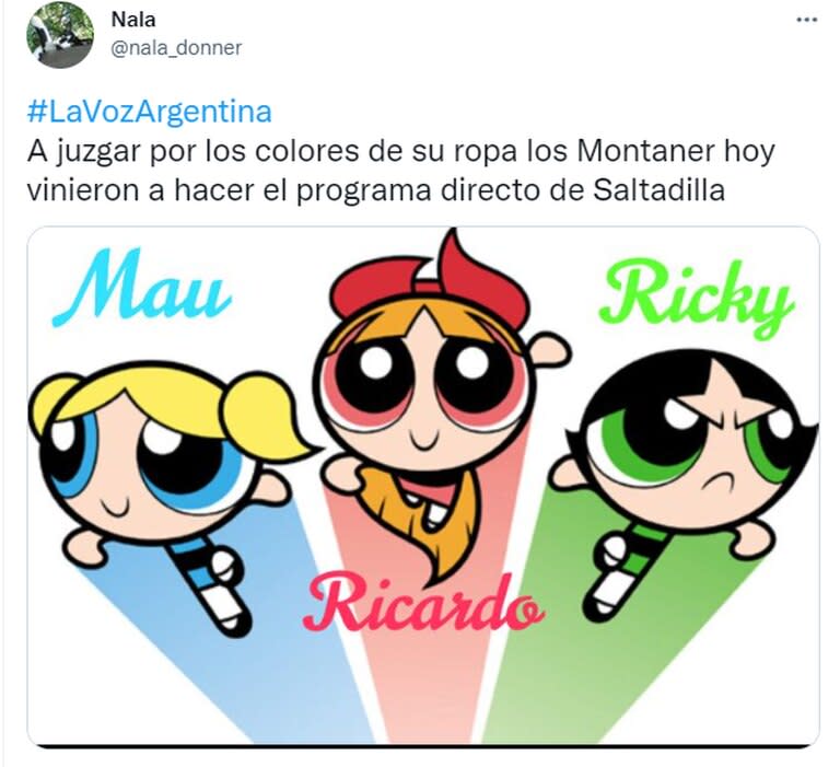 Los nuevos looks de los coachs de La Voz hicieron estallaron los memes (Foto: Captura de Twitter)
