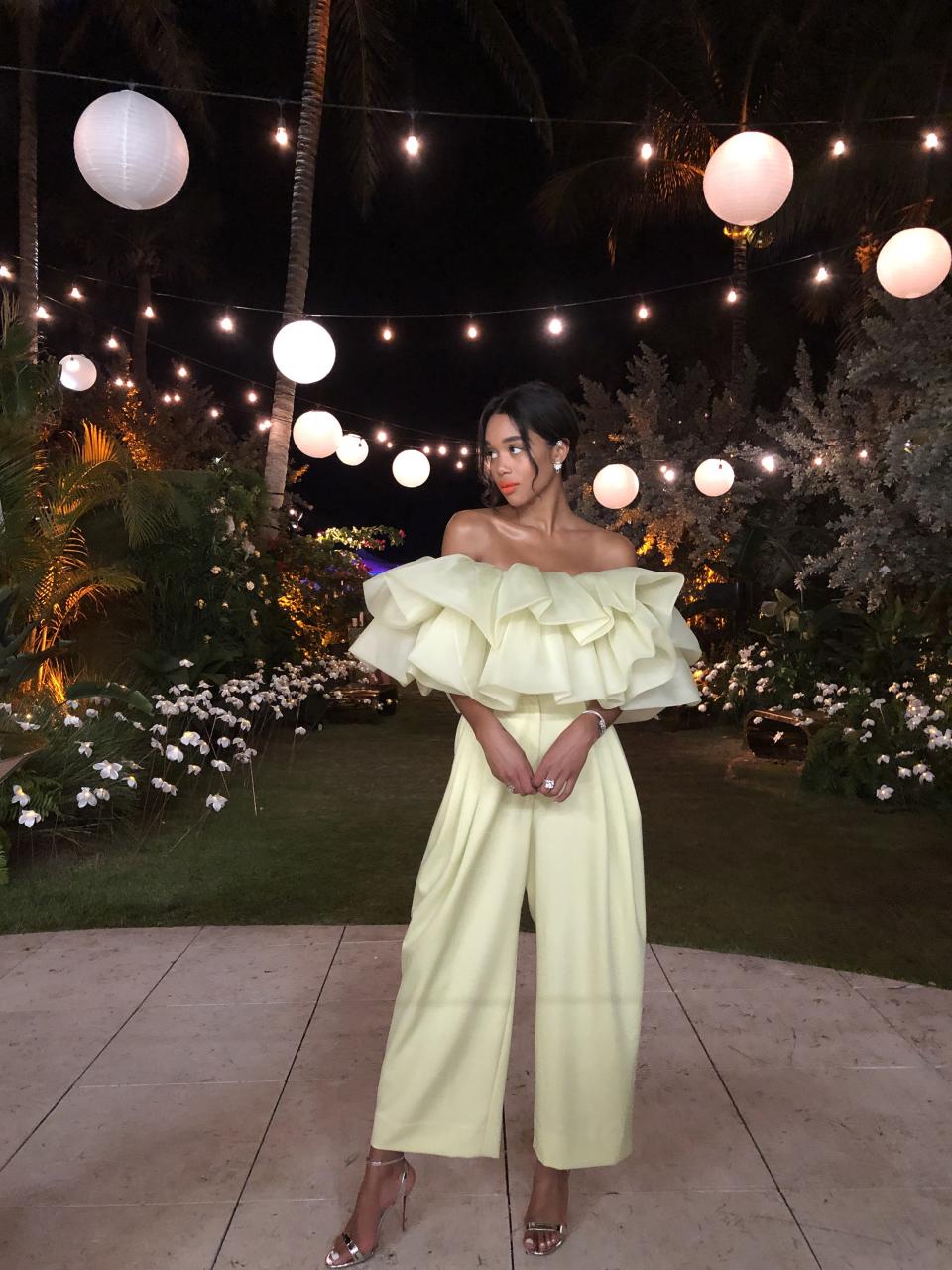 Laura Harrier Adds Some Bulgari Bling to Miami Basel