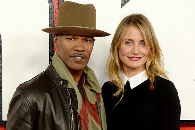 <p>David M. Benett/WireImage</p> Jamie Foxx and Cameron Diaz in London on Dec. 16, 2014