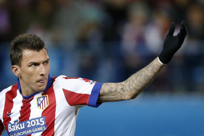 Mario Mandzukic hasn't filled the big shoes of Diego Costa. (AP)