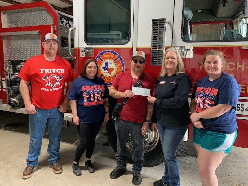 Education Credit Union Foundation (ECU Foundation) announced this week $29,000 in donations to assist organizations including the Fritch Volunteer Fire Department.