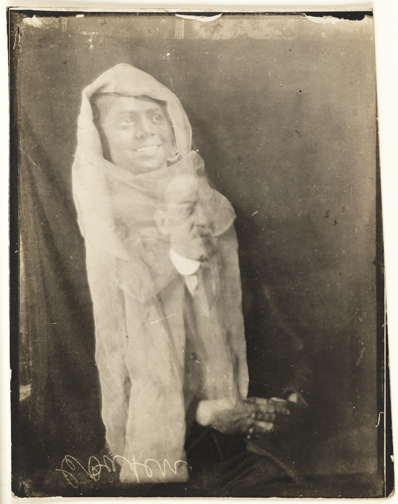 "Man with the spirit of his helper," c. 1920 (William Hope, <a href="http://www.flickr.com/photos/nationalmediamuseum/sets/72157606849278823/with/2780183501/" rel="nofollow noopener" target="_blank" data-ylk="slk:National Media Museum Collection;elm:context_link;itc:0;sec:content-canvas" class="link ">National Media Museum Collection</a>)