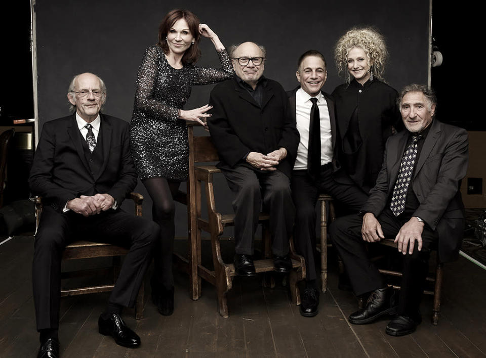 Christopher Lloyd, Marilu Henner, Danny DeVito, Tony Danza, Carol Kane and Judd Hirsch