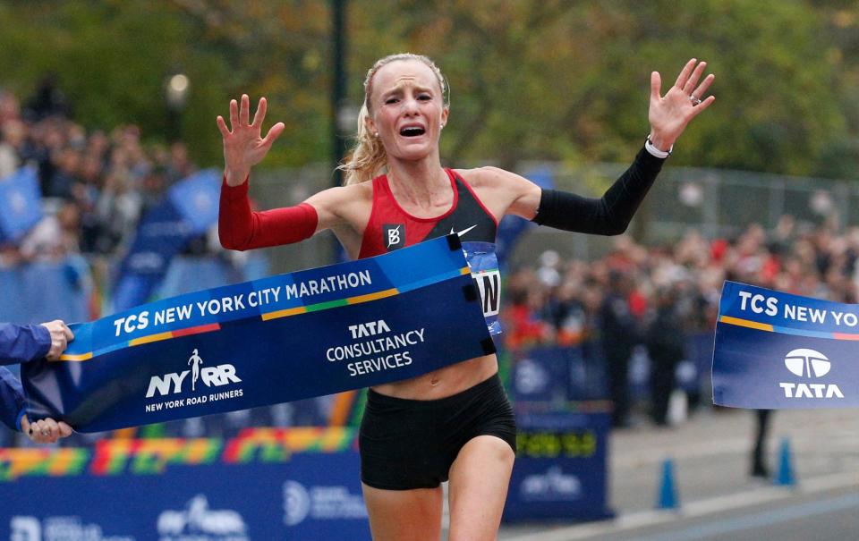 Shalane Flanagan.