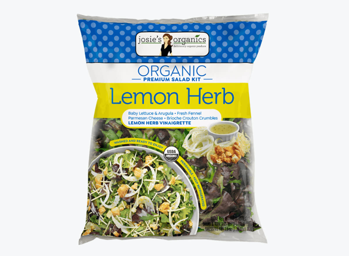 Josie’s Organics Lemon Herb Salad Kit