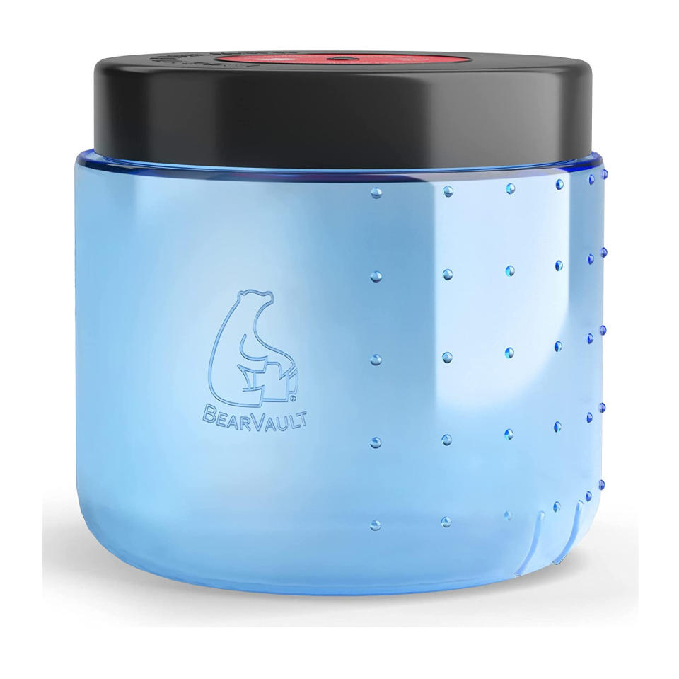 BearVault bear canister food storage, camping supplies