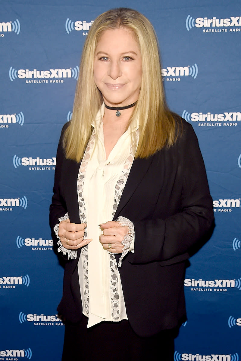 <p>Streisand was critical of Trump <a rel="nofollow noopener" href="http://www.dailymail.co.uk/tvshowbiz/article-3762226/Barbra-Streisand-claims-Australia-Donald-Trump-wins-election.html" target="_blank" data-ylk="slk:during an interview" class="link ">during an interview</a> with <i>60 Minutes Australia</i> and confessed she would consider calling another country home. "He has no facts. I don't know, I can't believe it," the legendary singer said. "I'm either coming to your country [Australia], if you'll let me in, or Canada." (Photo: Kevin Mazur/Getty Images for SiriusXM) </p>